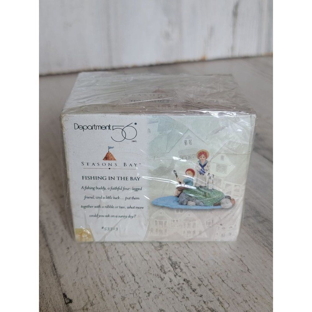 Dept 56 53313 Fishing In the bay Seasons village‎ accessory xmas